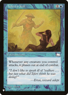 Teferi's Veil [The List]-1