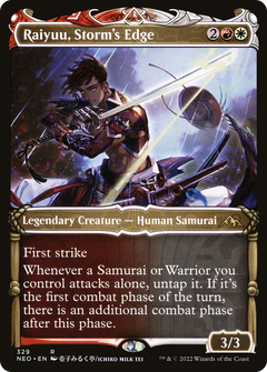 Raiyuu, Storm's Edge (Showcase Samurai) [Kamigawa: Neon Dynasty]-1