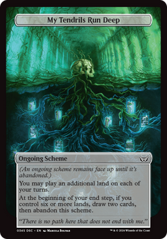 My Tendrils Run Deep (Full Art) [Duskmourn: Archenemy]-1