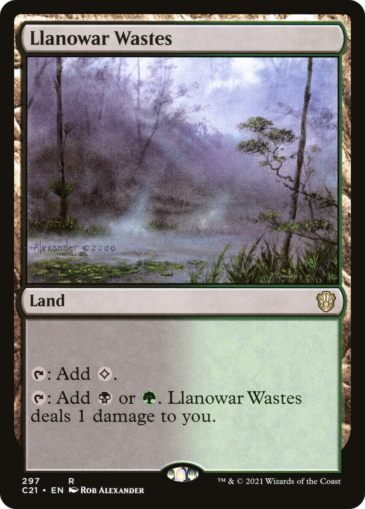 Llanowar Wastes [Commander 2021]-1