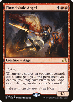 Flameblade Angel [Shadows over Innistrad]-1