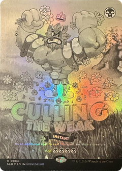 Culling the Weak (Black & White Foil) [Secret Lair Drop Series]-1