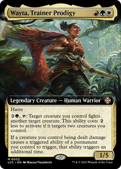 Wayta, Trainer Prodigy (Extended Art) (LCC-032) - The Lost Caverns of Ixalan Commander: (Extended Art)-1