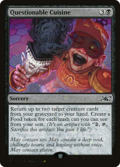 Questionable Cuisine (Galaxy Foil) [Unfinity]-1