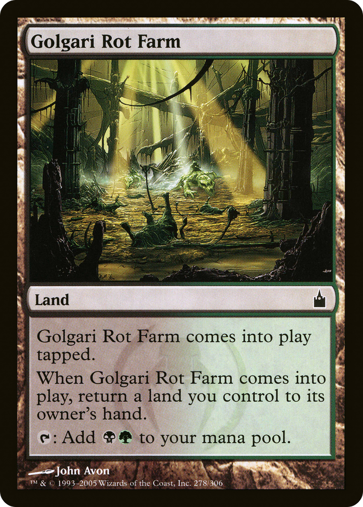 Golgari Rot Farm [Ravnica: City of Guilds]-1
