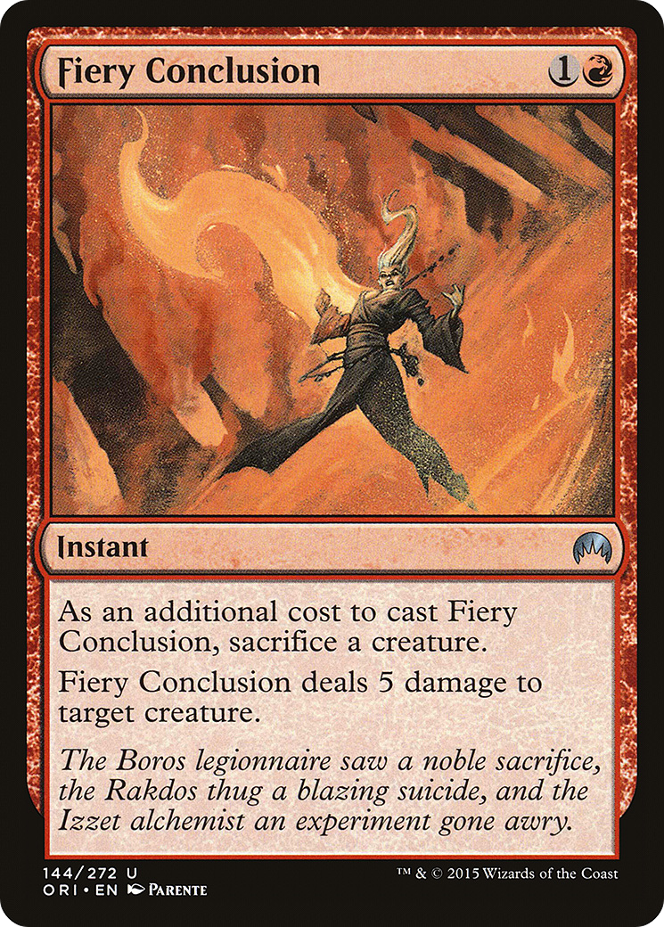 Fiery Conclusion [Magic Origins]-1