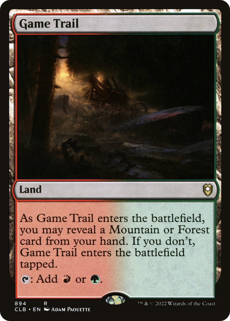 Game Trail [Commander Legends: Battle for Baldur's Gate]-1