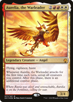 Aurelia, the Warleader [Guilds of Ravnica Guild Kit]-1
