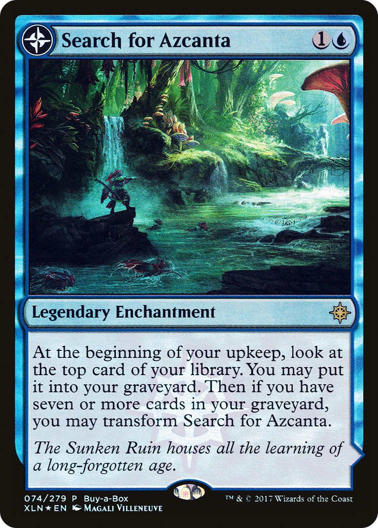 Search for Azcanta // Azcanta, the Sunken Ruin (Buy-A-Box) [Ixalan Treasure Chest]-3