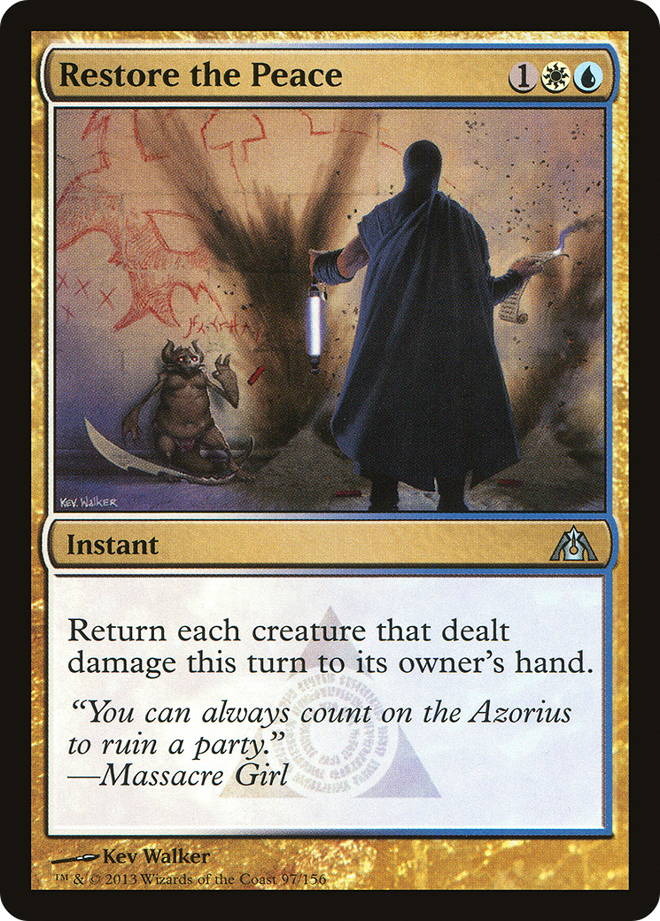 Restore the Peace [Dragon's Maze]-1