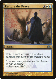 Restore the Peace [Dragon's Maze]-1