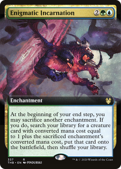 Enigmatic Incarnation (Extended Art) [Theros Beyond Death]-1