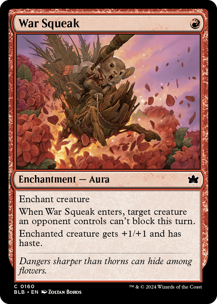 War Squeak (BLB-160) - Bloomburrow-1