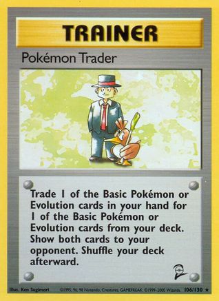 Pokemon Trader (106/130) [Base Set 2]-1