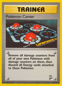 Pokemon Center (114/130) [Base Set 2]-1