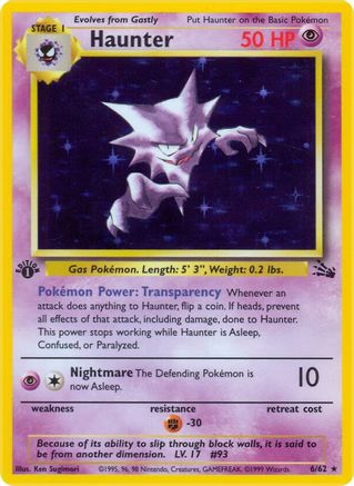 Haunter (6/62) [Fossil Unlimited]-1