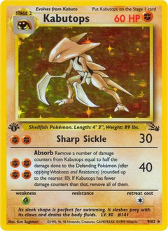 Kabutops (9/62) [Fossil 1st Edition]-1