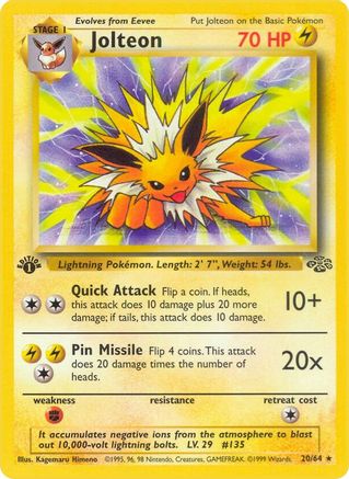 Jolteon (20/64) [Jungle Unlimited]-1