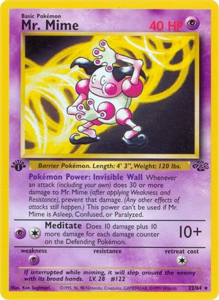 Mr. Mime (22/64) [Jungle Unlimited]