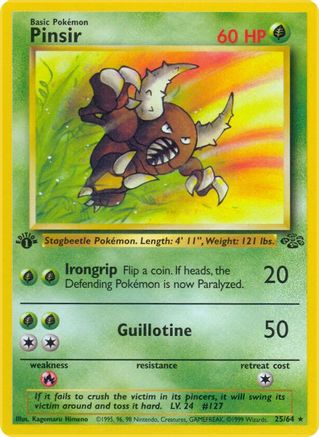Pinsir (25/64) [Jungle Unlimited]-1