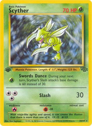 Scyther (26/64) [Jungle Unlimited]-1