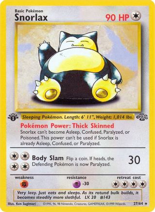 Snorlax (27/64) [Jungle Unlimited]-1