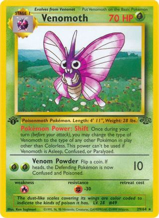 Venomoth (29/64) [Jungle Unlimited]-1