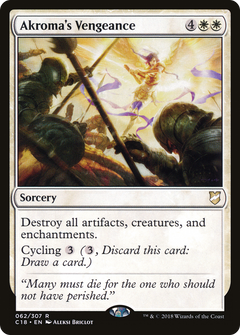 Akroma's Vengeance [Commander 2018]-1