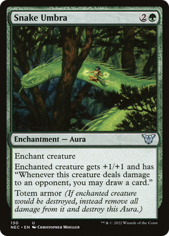 Snake Umbra [Kamigawa: Neon Dynasty Commander]-1