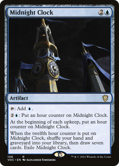 Midnight Clock [Innistrad: Crimson Vow Commander]-1