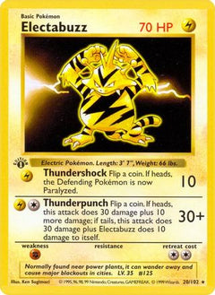 Electabuzz (20/102) (Shadowless) [Base Set 1st Edition]-1