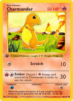 Charmander (46/102) [Base Set Shadowless Unlimited]-1