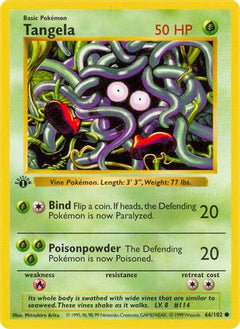 Tangela (66/102) [Base Set Shadowless Unlimited]-1