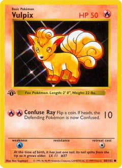 Vulpix (68/102) [Base Set Shadowless Unlimited]-1