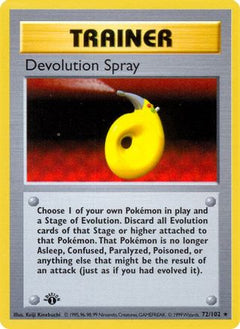 Devolution Spray (72/102) [Base Set Shadowless Unlimited]-1