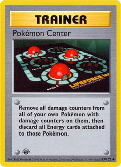 Pokemon Center (85/102) [Base Set Shadowless Unlimited]-1