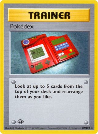 Pokedex (87/102) [Base Set Shadowless Unlimited]-1