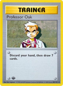 Professor Oak (88/102) [Base Set Shadowless Unlimited]-1