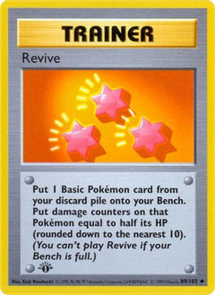 Revive (89/102) (Shadowless) [Base Set 1st Edition]-1