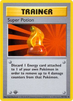 Super Potion (90/102) (Shadowless) [Base Set 1st Edition]-1