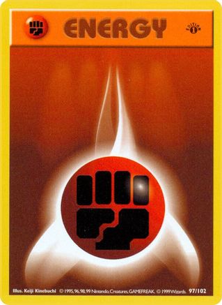 Fighting Energy (97/102) [Base Set Shadowless Unlimited]-1