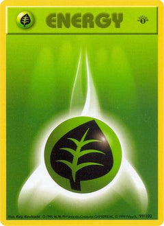 Grass Energy (99/102) [Base Set Shadowless Unlimited]-1