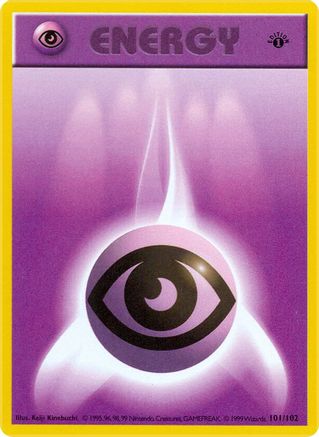 Psychic Energy (101/102) (Shadowless) [Base Set 1st Edition]-1