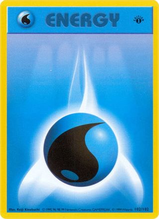 Water Energy (102/102) [Base Set Shadowless Unlimited]-1