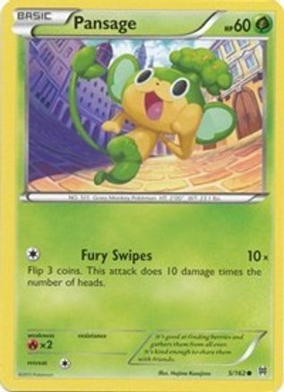 Pansage (5/162) [XY: BREAKthrough]-1