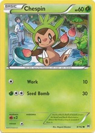 Chespin (8/162) [XY: BREAKthrough]-1