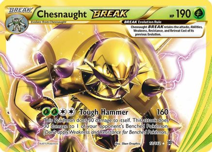 Chesnaught BREAK (12/162) [XY: BREAKthrough]-1