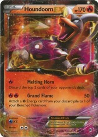 Houndoom EX (21/162) [XY: BREAKthrough]-1