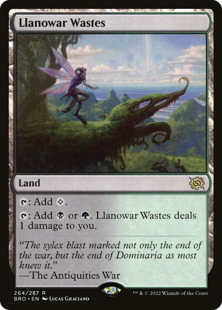 Llanowar Wastes [The Brothers' War]-1