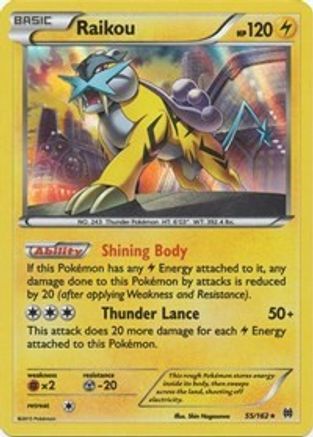 Raikou (55/162) [XY: BREAKthrough]-1